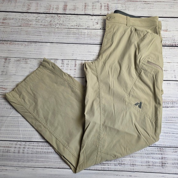 Eddie Bauer Other - Eddie Bauer First Ascent Guide Pro Pants Mens 36x32 Tan Hiking Outdoor 11051063